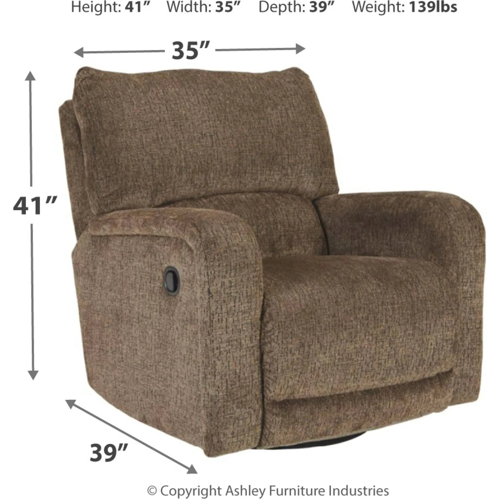 Wittlich Swivel Glider Recliner
